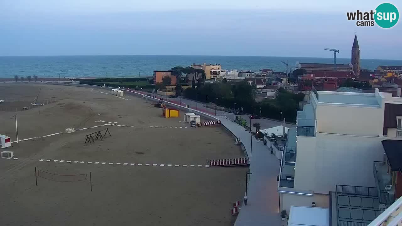 Webcam Caorle Spiaggia di Levante – Hotel Stellamare