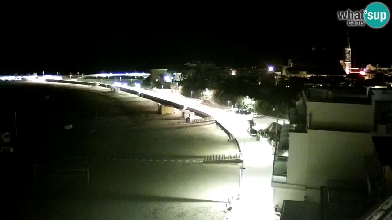 Caorle webcam – Levante beach – Hotel Stellamare