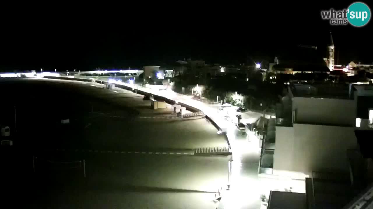 Spletna kamera Caorle plaža Levante – Hotel Stellamare