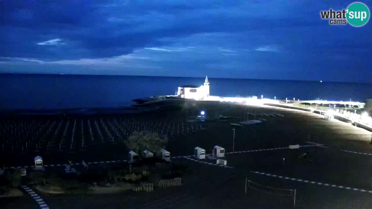 Livecam Caorle – Plage de Levante – Hotel Stellamare