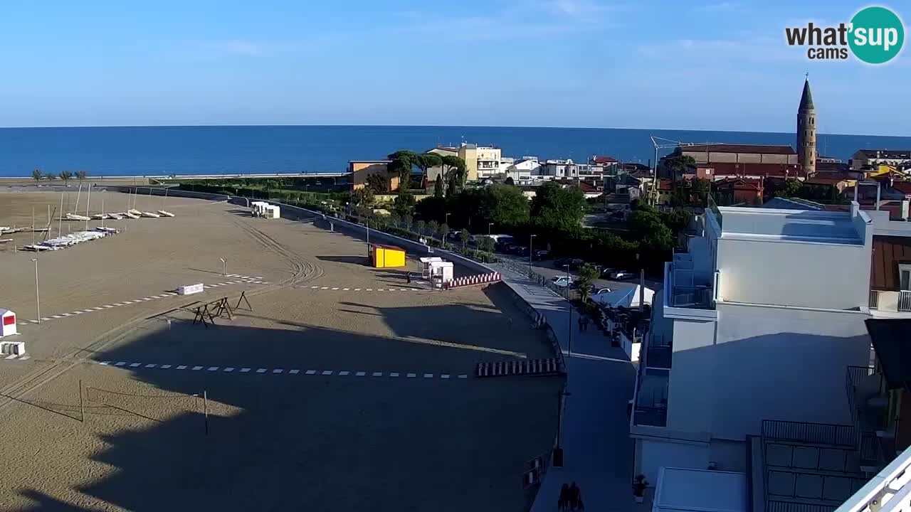 Webcam Caorle – La spiaggia di Levante – Hotel Stellamare