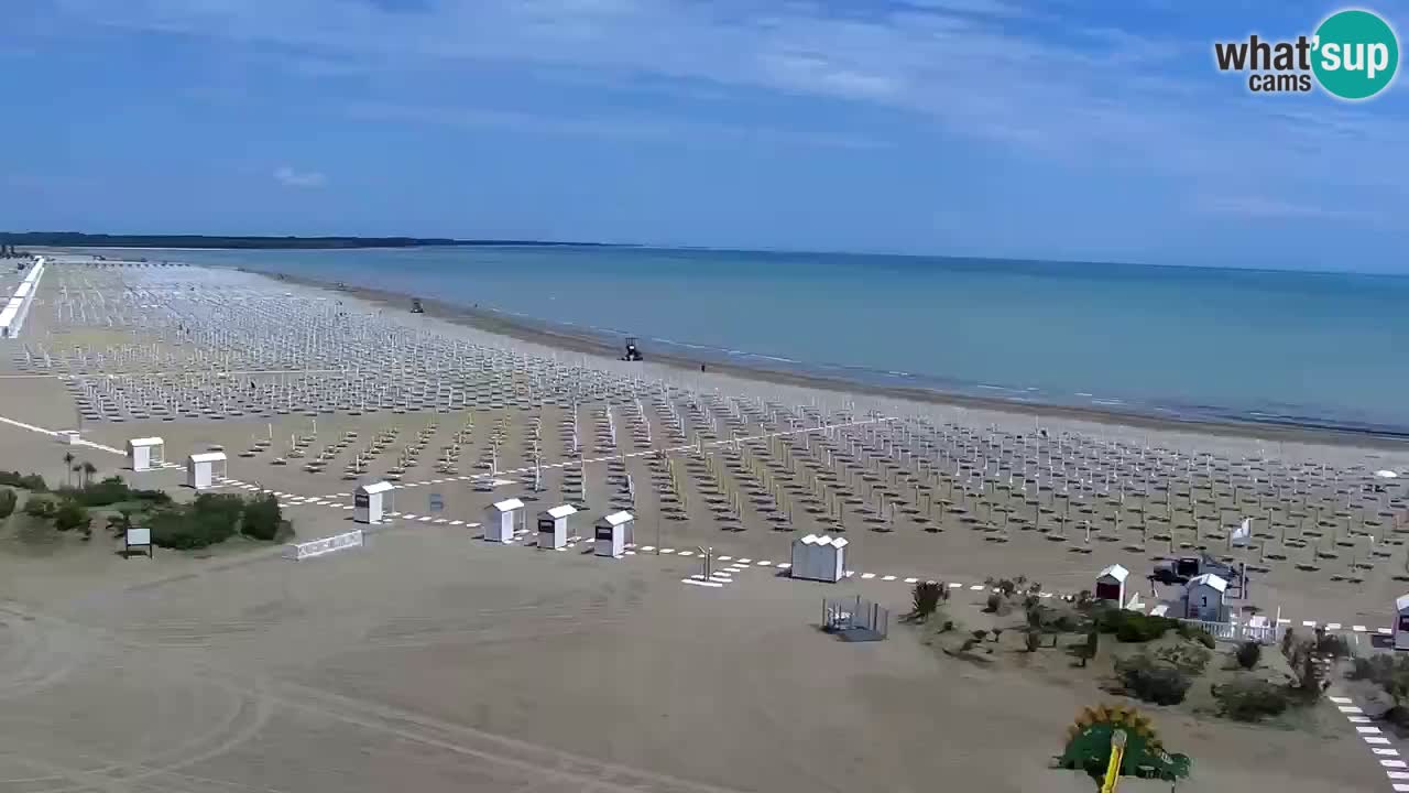 Webcam Caorle – La spiaggia di Levante – Hotel Stellamare