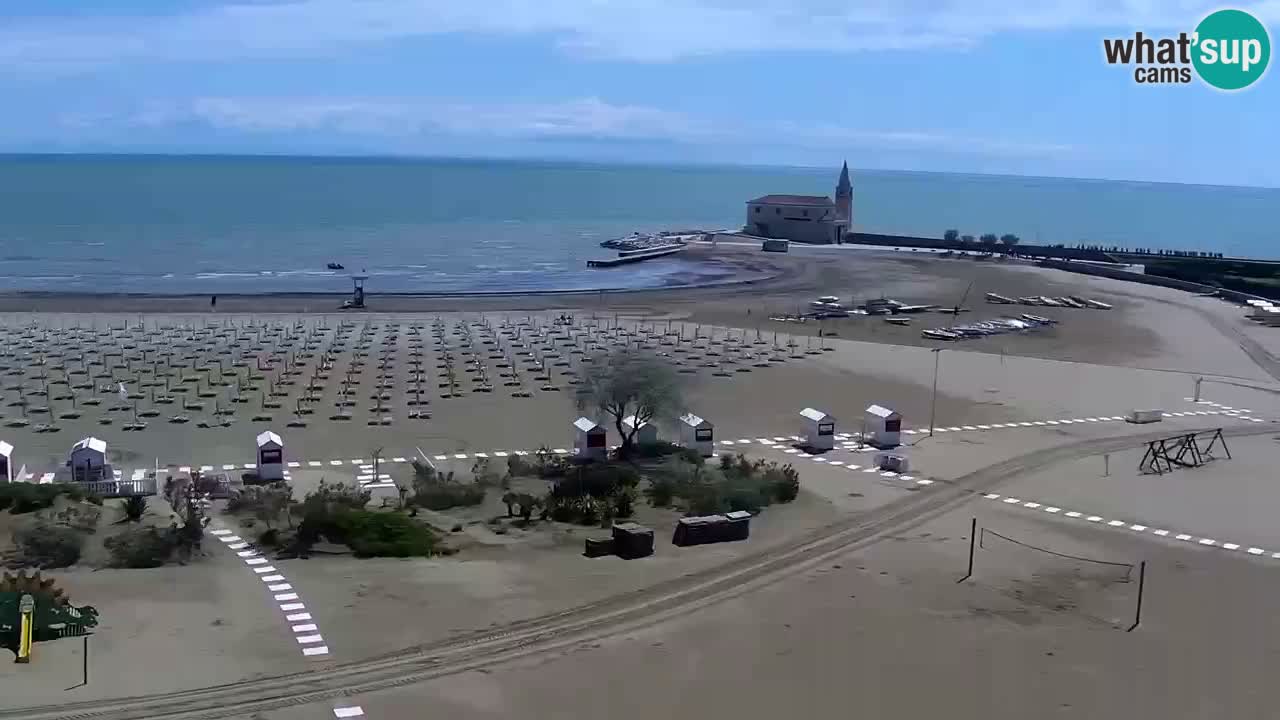 Caorle web kamera plaža Levante – Hotel Stellamare