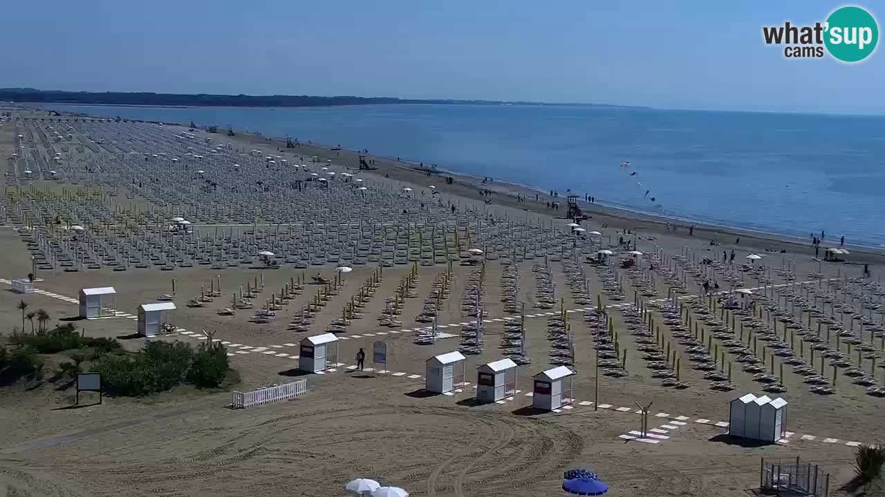 Webcam Caorle Levante beach live