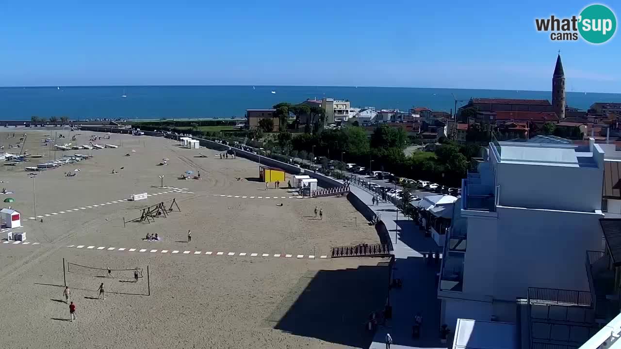 Webcam Caorle Levante beach live
