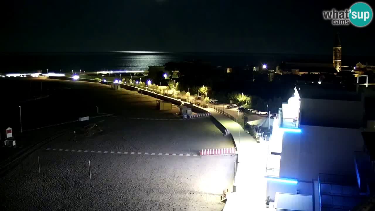Caorle web kamera plaža Levante – Hotel Stellamare