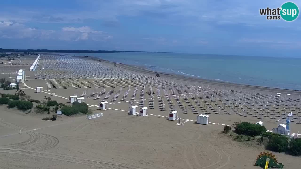 Caorle web kamera plaža Levante – Hotel Stellamare