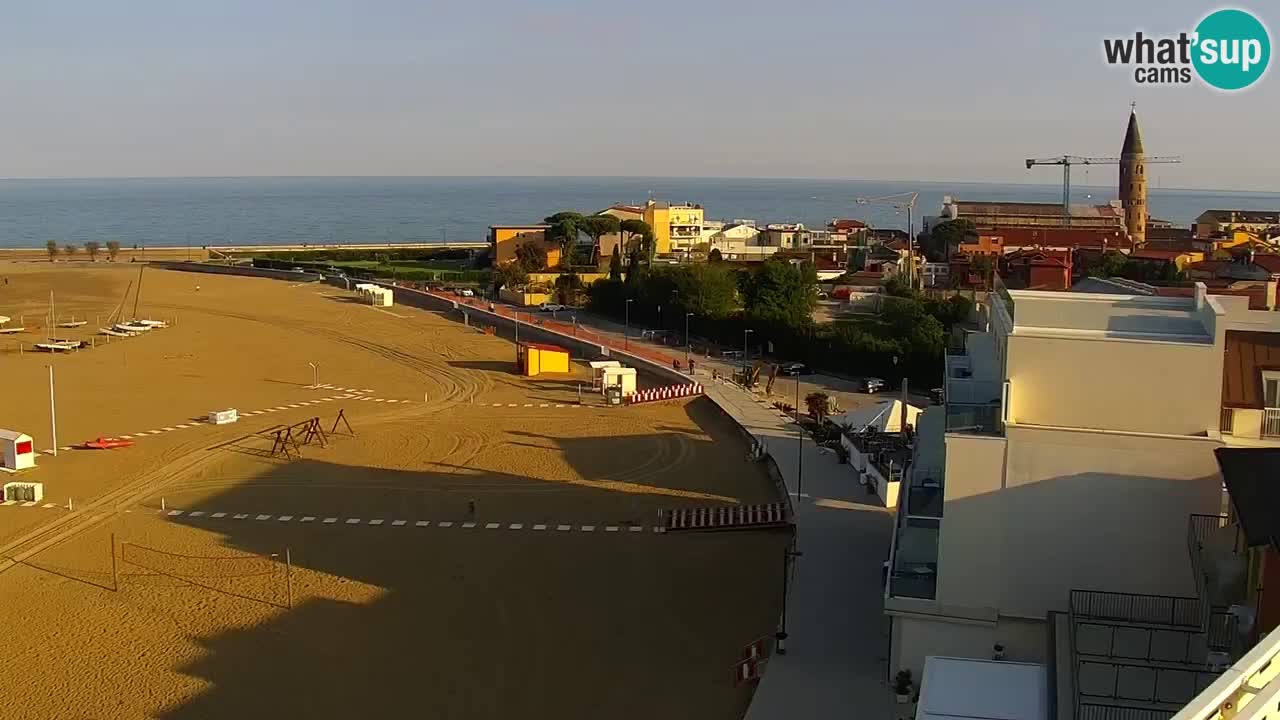 Webcam Caorle Spiaggia Levante – Hotel Stellamare