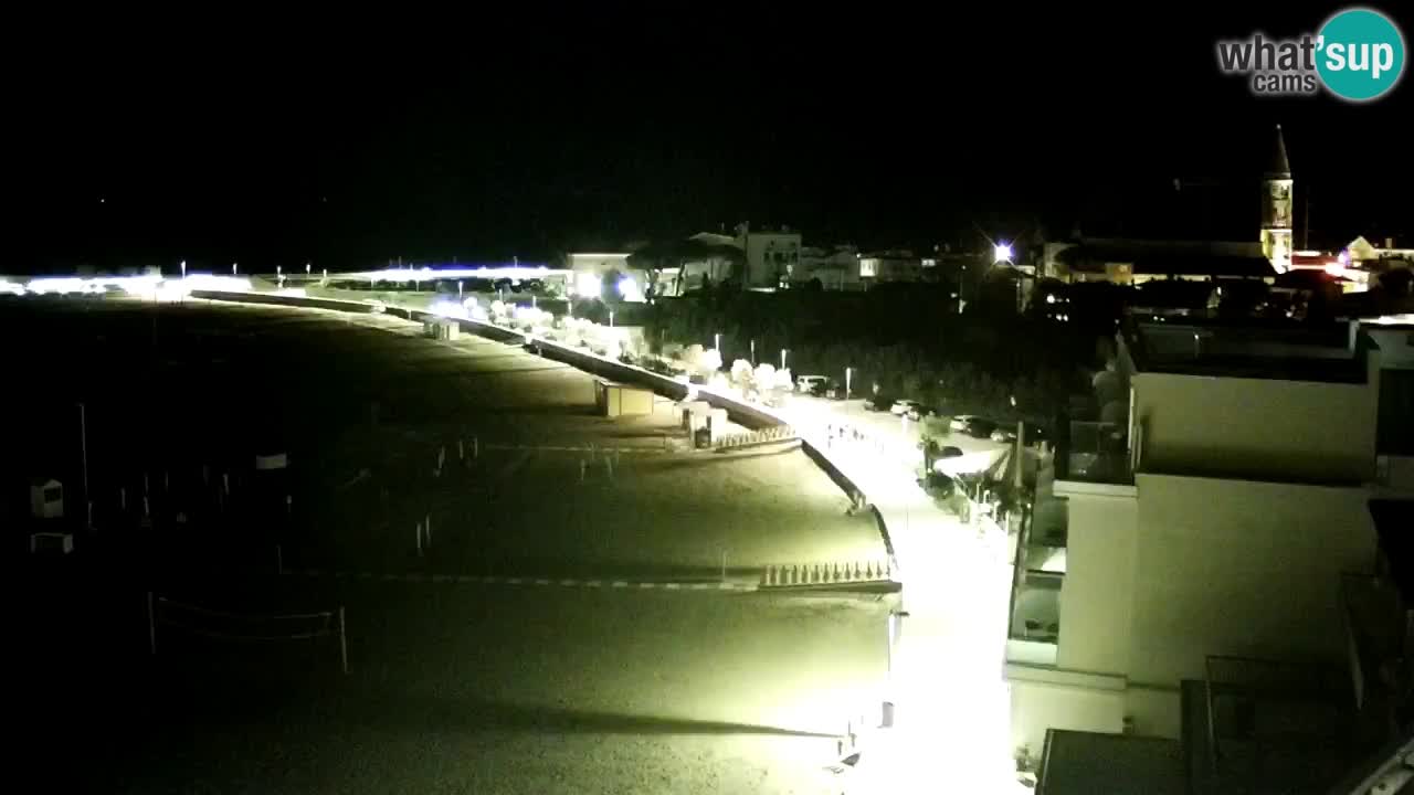 Caorle Playa Levante camera web | Hotel Stellamare