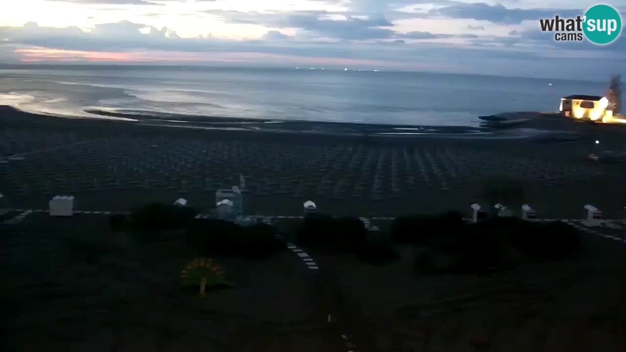 Caorle plaža Levante Spletna kamera  – Hotel Stellamare