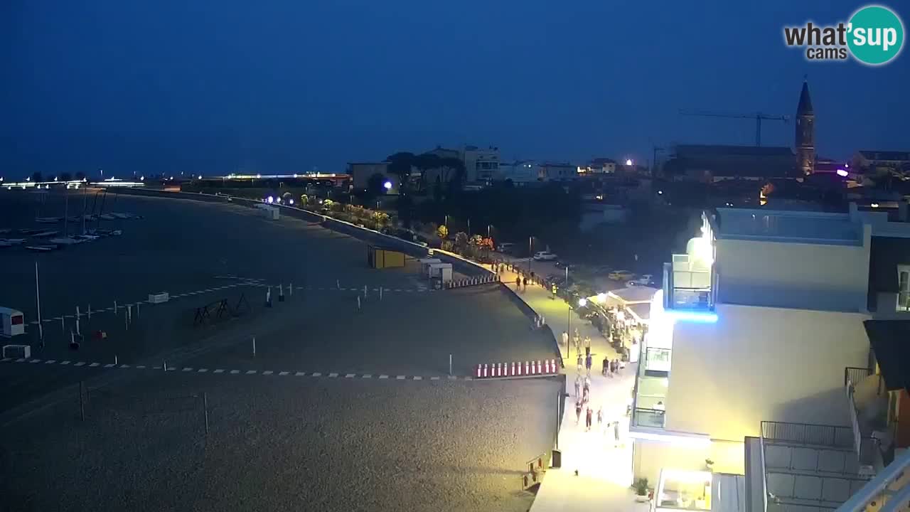 Webcam Caorle – La spiaggia di Levante – Hotel Stellamare