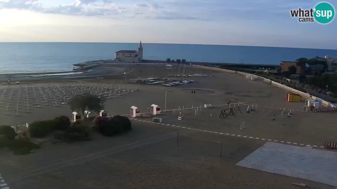 Caorle plaža Levante Spletna kamera  – Hotel Stellamare