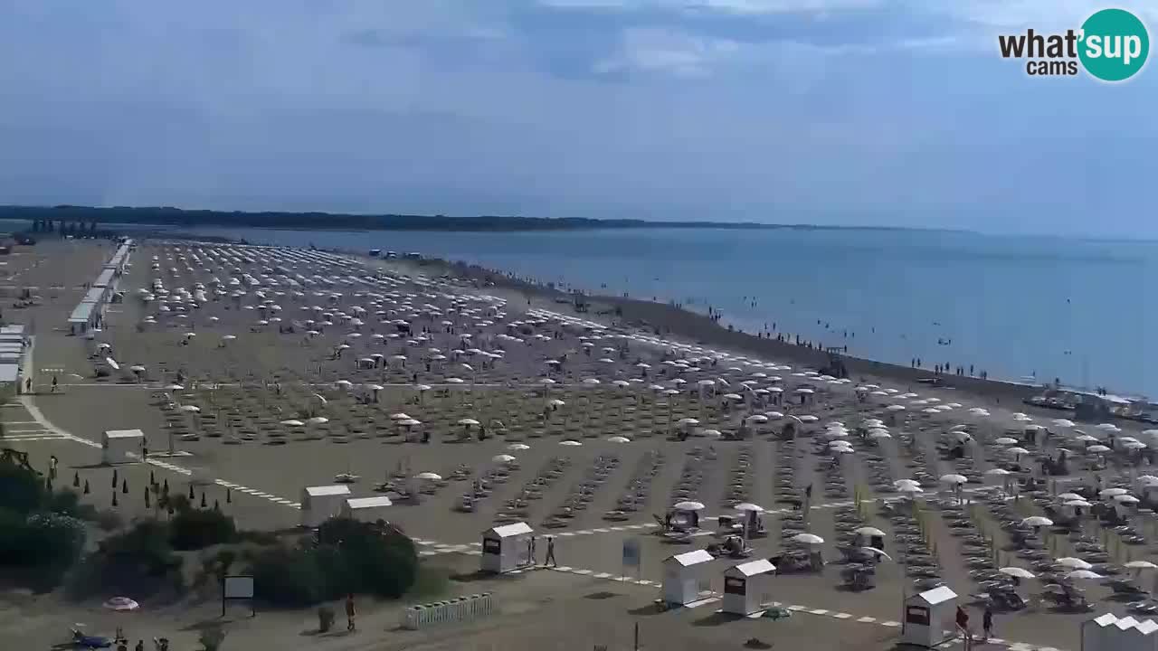 Webcam Caorle – La spiaggia di Levante – Hotel Stellamare