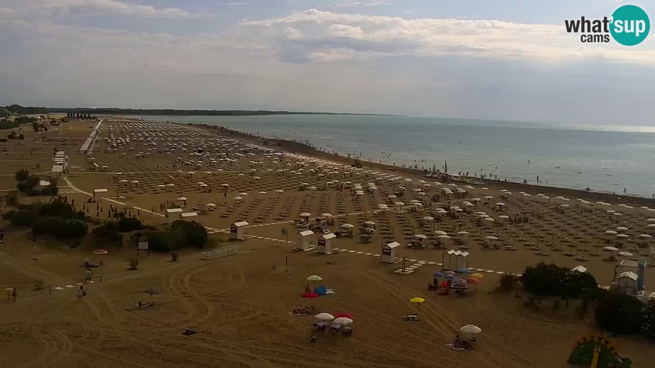 Caorle webcam – Levante beach – Hotel Stellamare