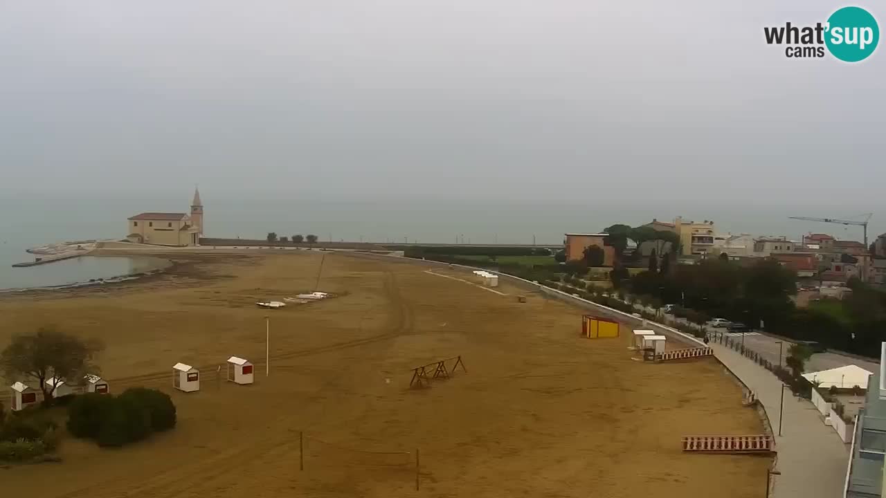 Caorle plaža Levante Spletna kamera  – Hotel Stellamare