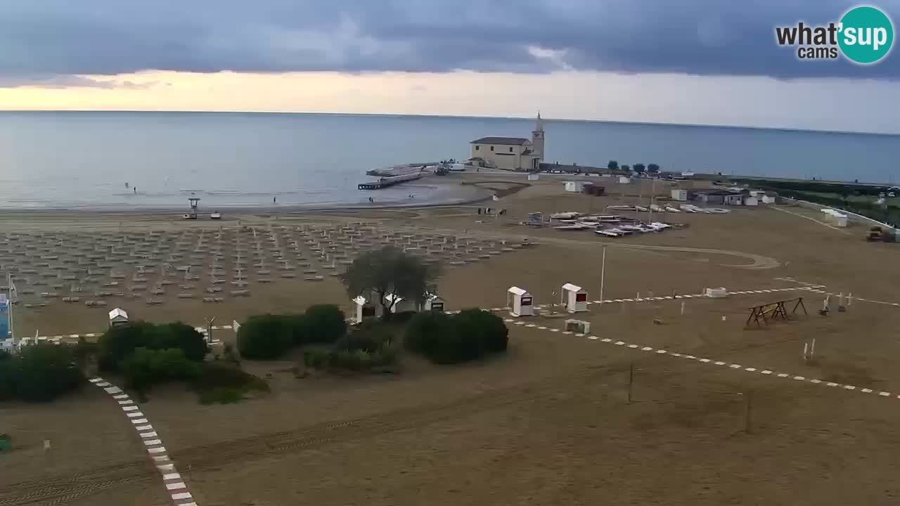 Caorle plaža Levante Spletna kamera  – Hotel Stellamare