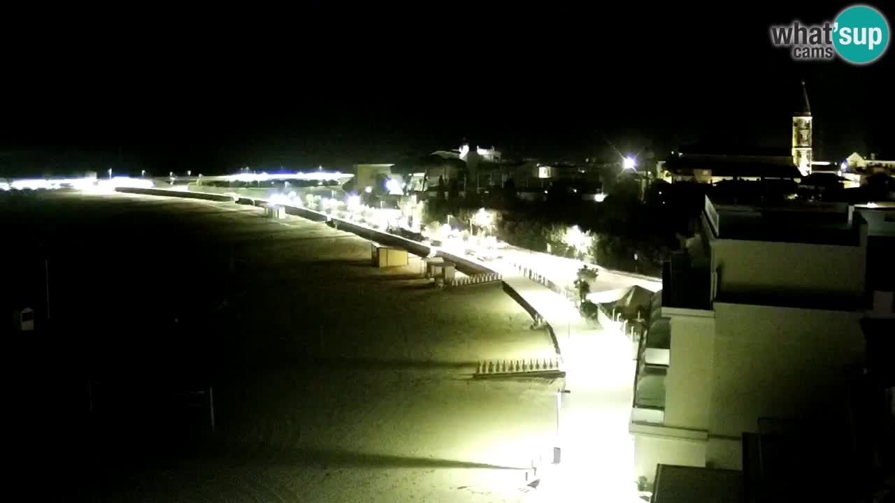 Caorle webcam – Levante beach – Hotel Stellamare