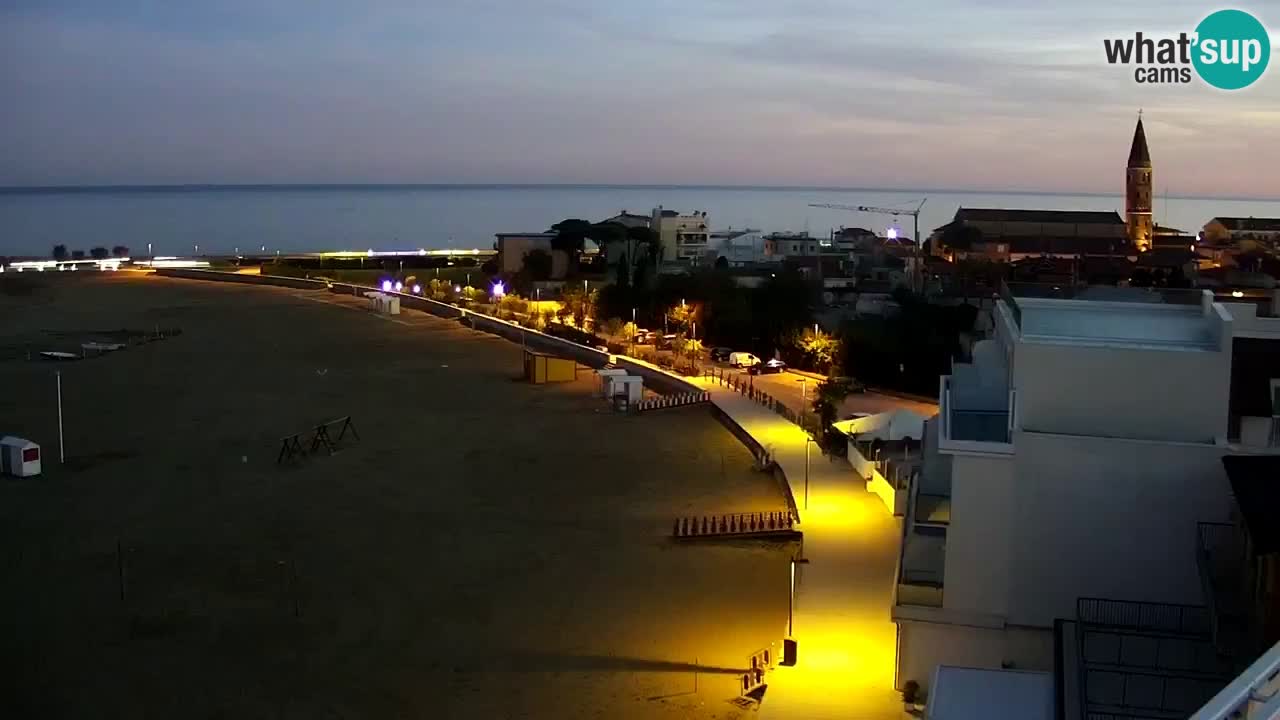 Caorle web kamera plaža Levante – Hotel Stellamare