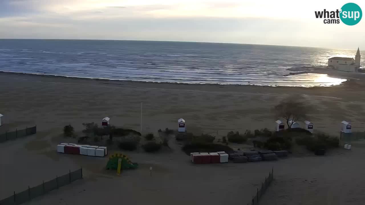 Caorle plaža Levante Spletna kamera  – Hotel Stellamare