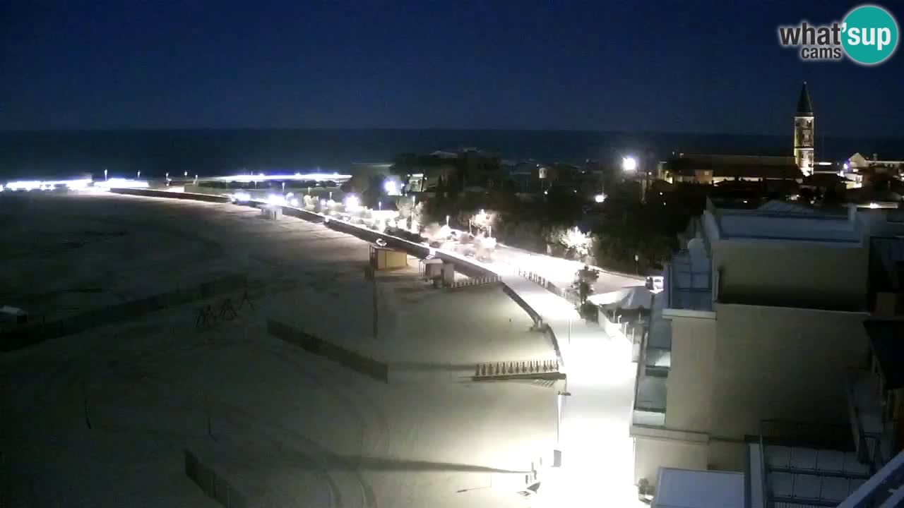 Caorle plaža Levante Spletna kamera  – Hotel Stellamare