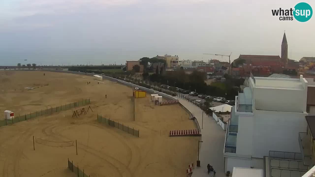 Caorle plaža Levante Spletna kamera  – Hotel Stellamare