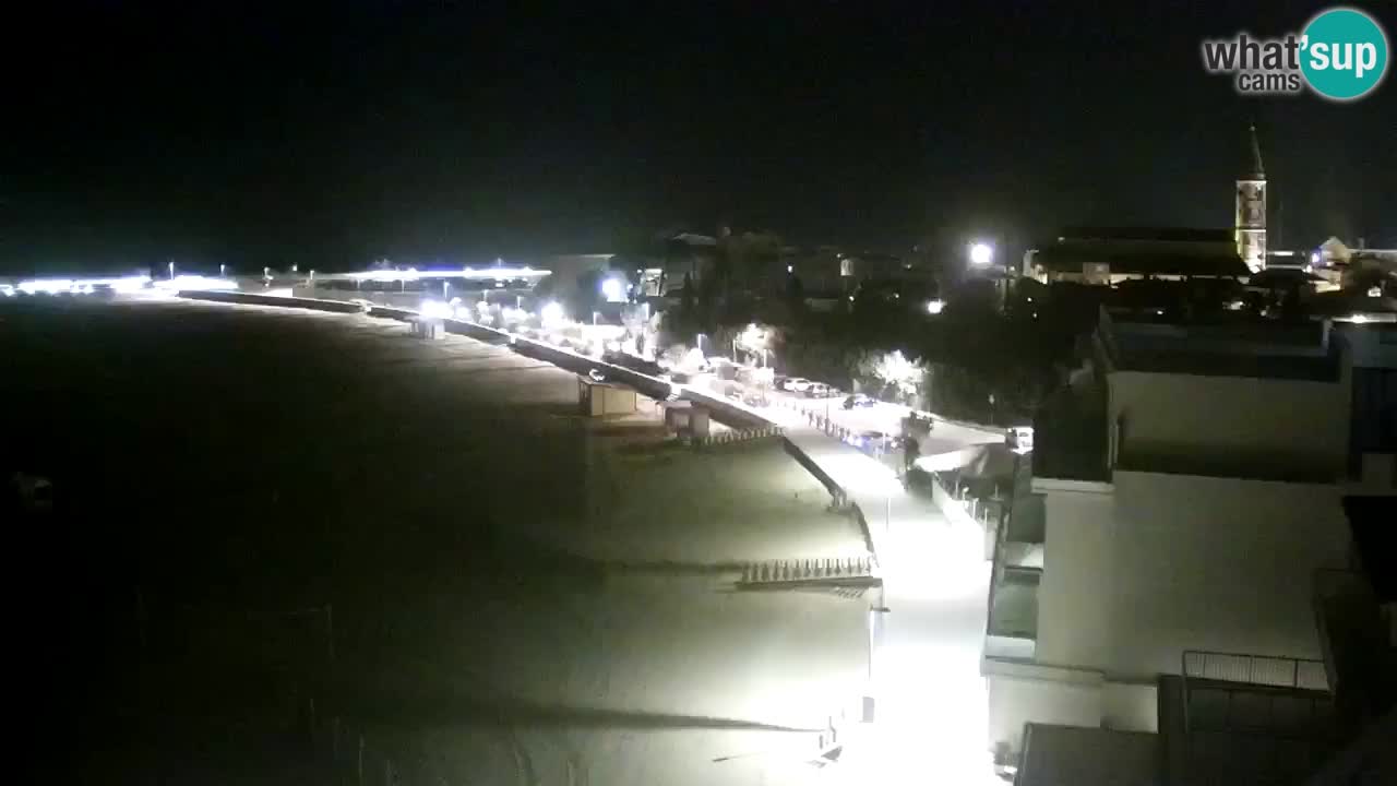 Webcam Caorle Levante beach live