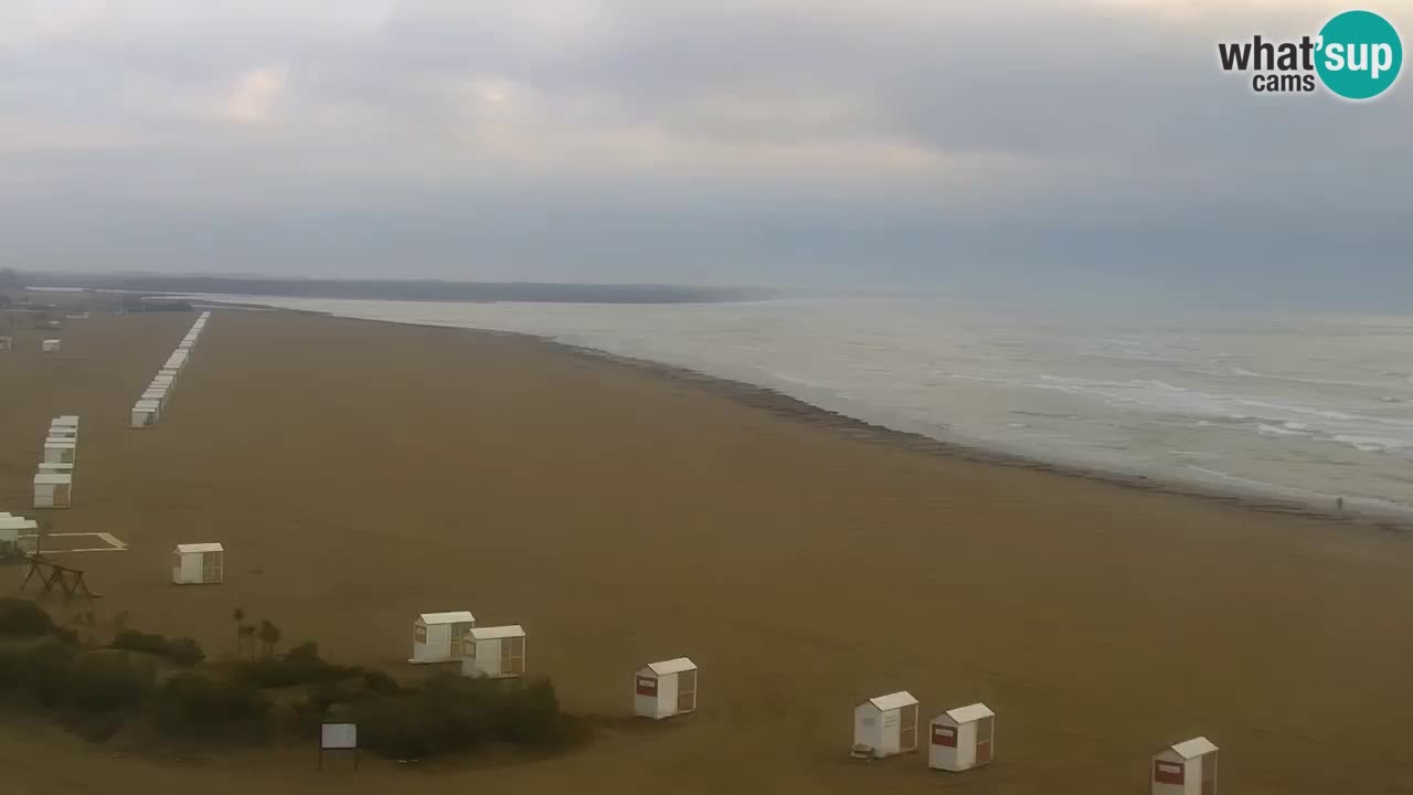 Caorle plaža Levante Spletna kamera  – Hotel Stellamare