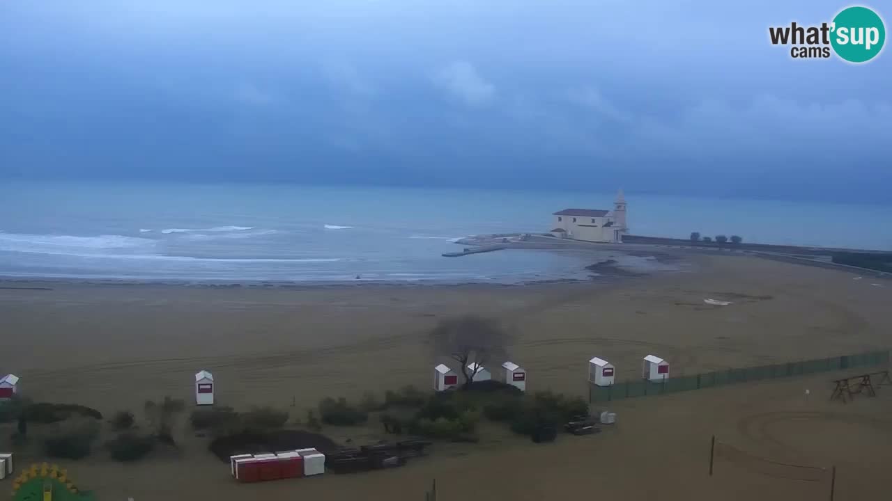 Caorle plaža Levante Spletna kamera  – Hotel Stellamare