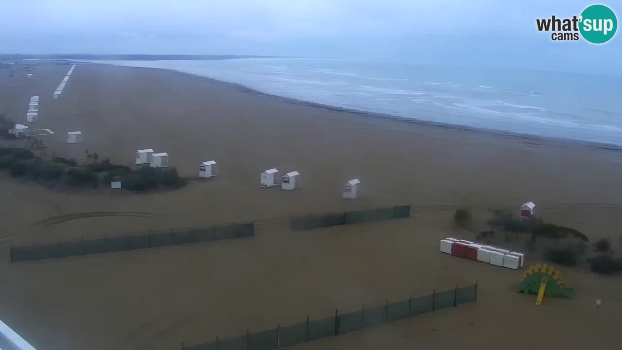 Caorle plaža Levante Spletna kamera  – Hotel Stellamare