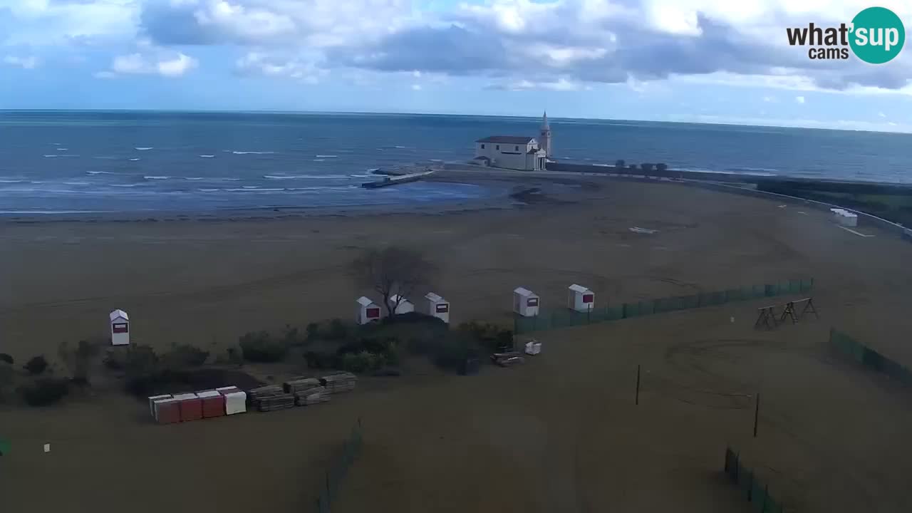 Caorle plaža Levante Spletna kamera  – Hotel Stellamare