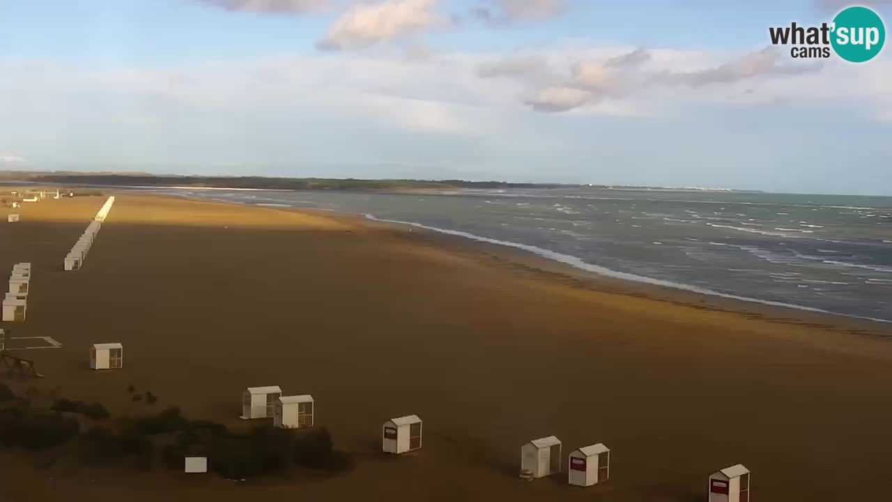 Caorle plaža Levante Spletna kamera  – Hotel Stellamare