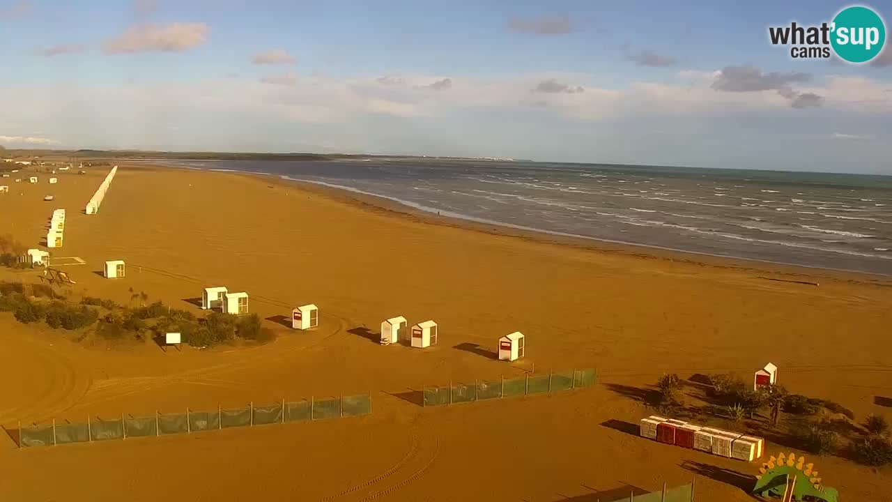 Caorle plaža Levante Spletna kamera  – Hotel Stellamare