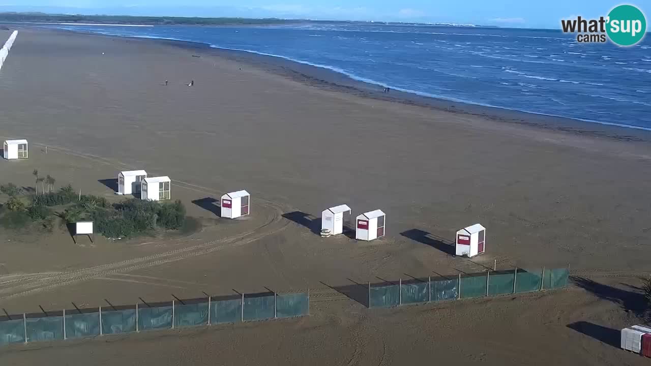 Caorle plaža Levante Spletna kamera  – Hotel Stellamare