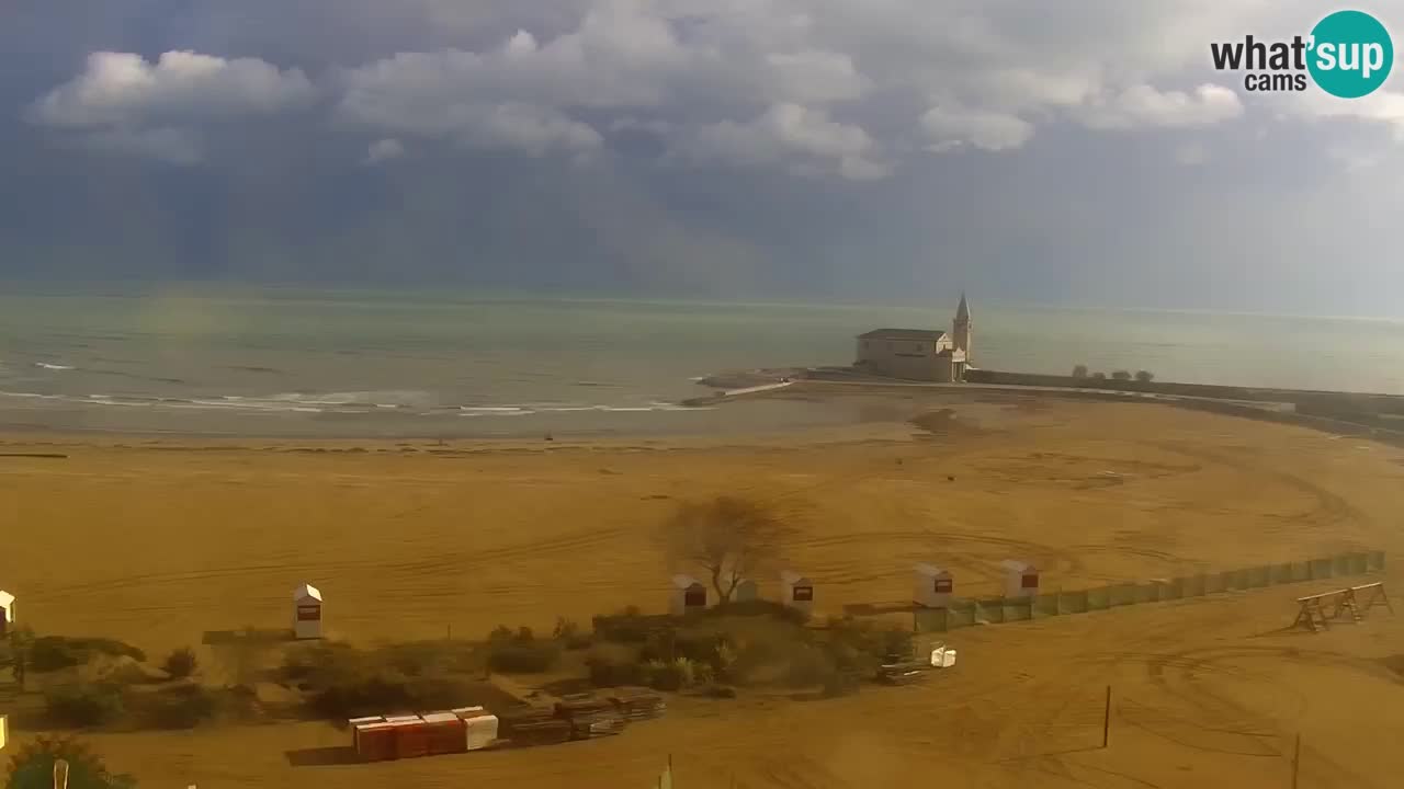 Caorle plaža Levante Spletna kamera  – Hotel Stellamare