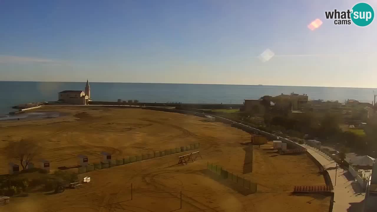 Webcam Caorle – La spiaggia di Levante – Hotel Stellamare