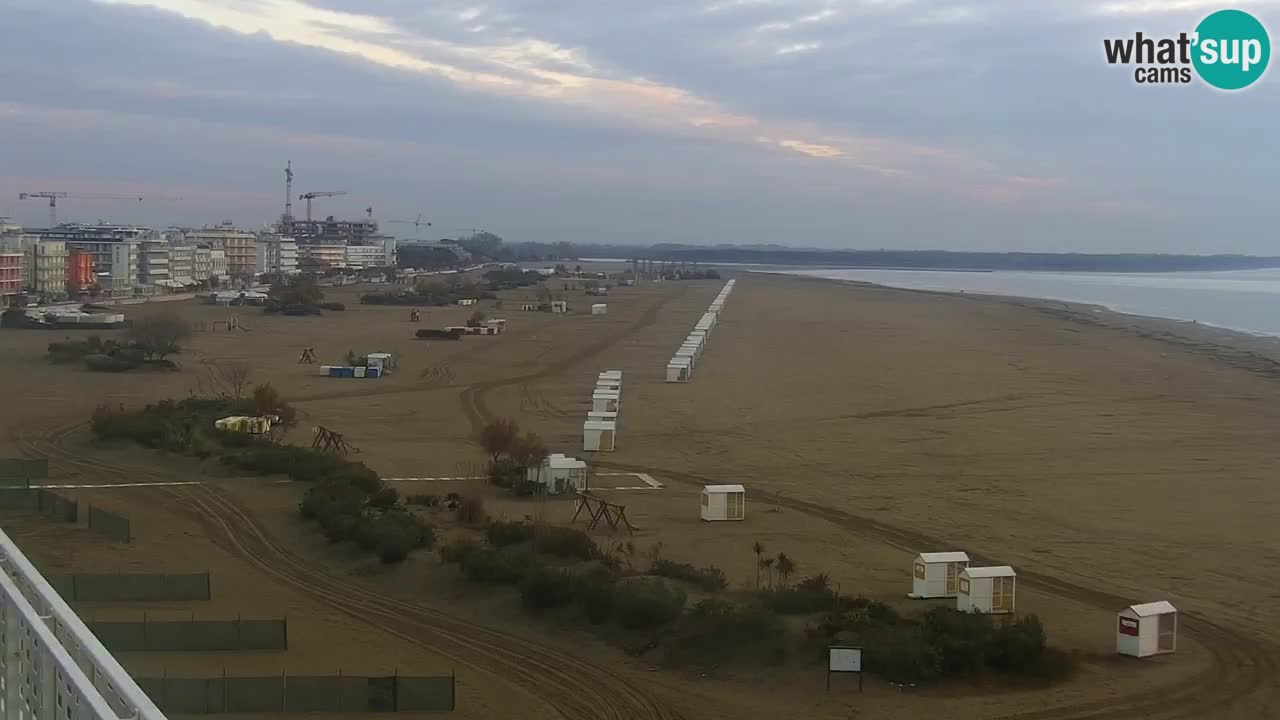 Caorle Playa Levante camera web | Hotel Stellamare