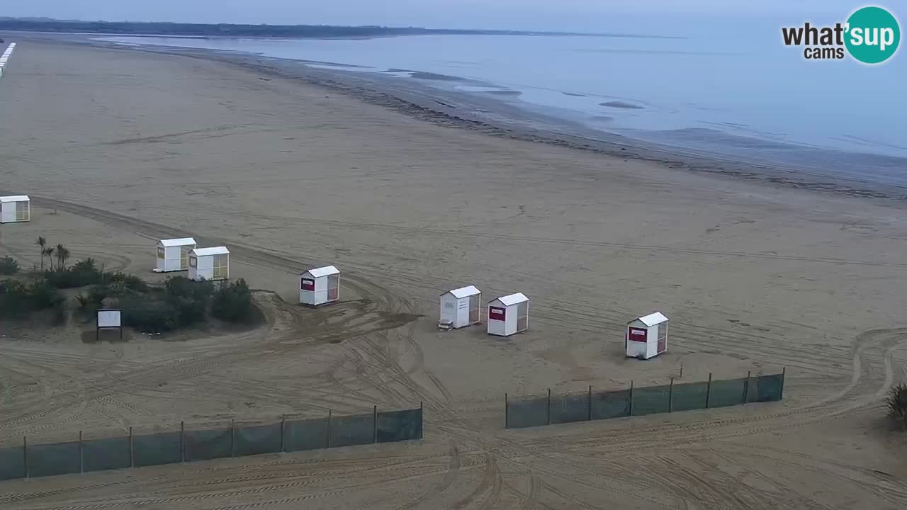 Caorle plaža Levante Spletna kamera  – Hotel Stellamare