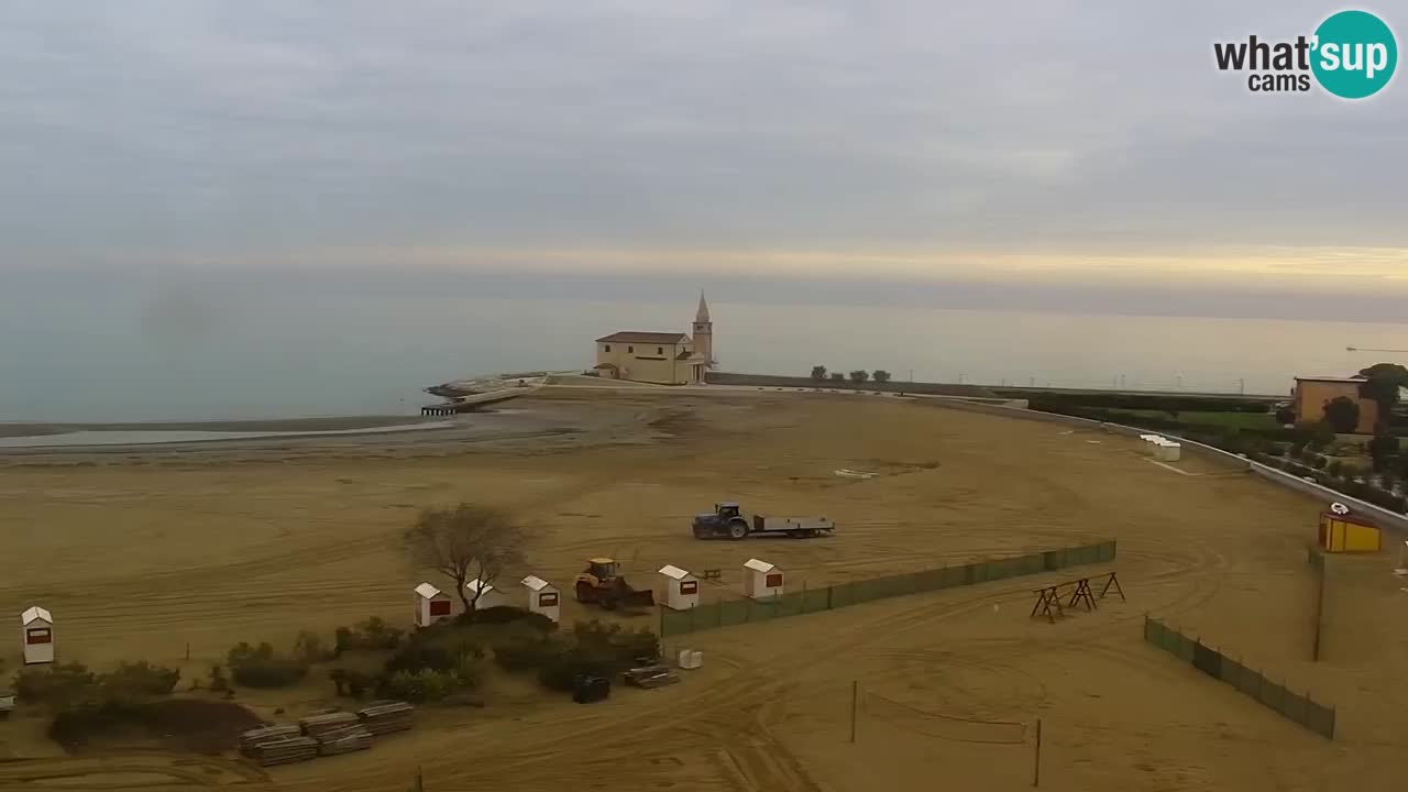 Caorle plaža Levante Spletna kamera  – Hotel Stellamare