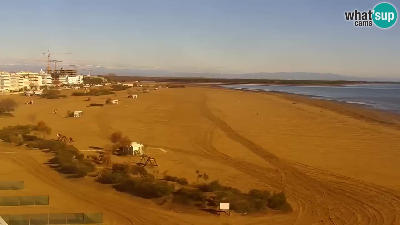 Caorle plaža Levante Spletna kamera  – Hotel Stellamare