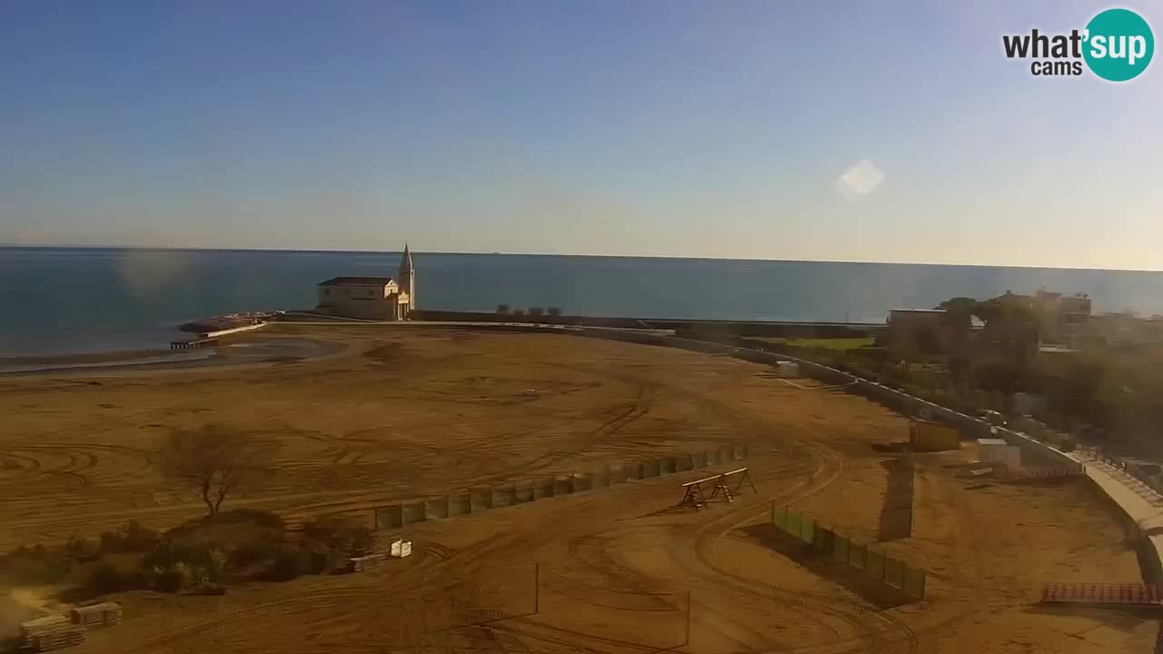 Caorle plaža Levante Spletna kamera  – Hotel Stellamare