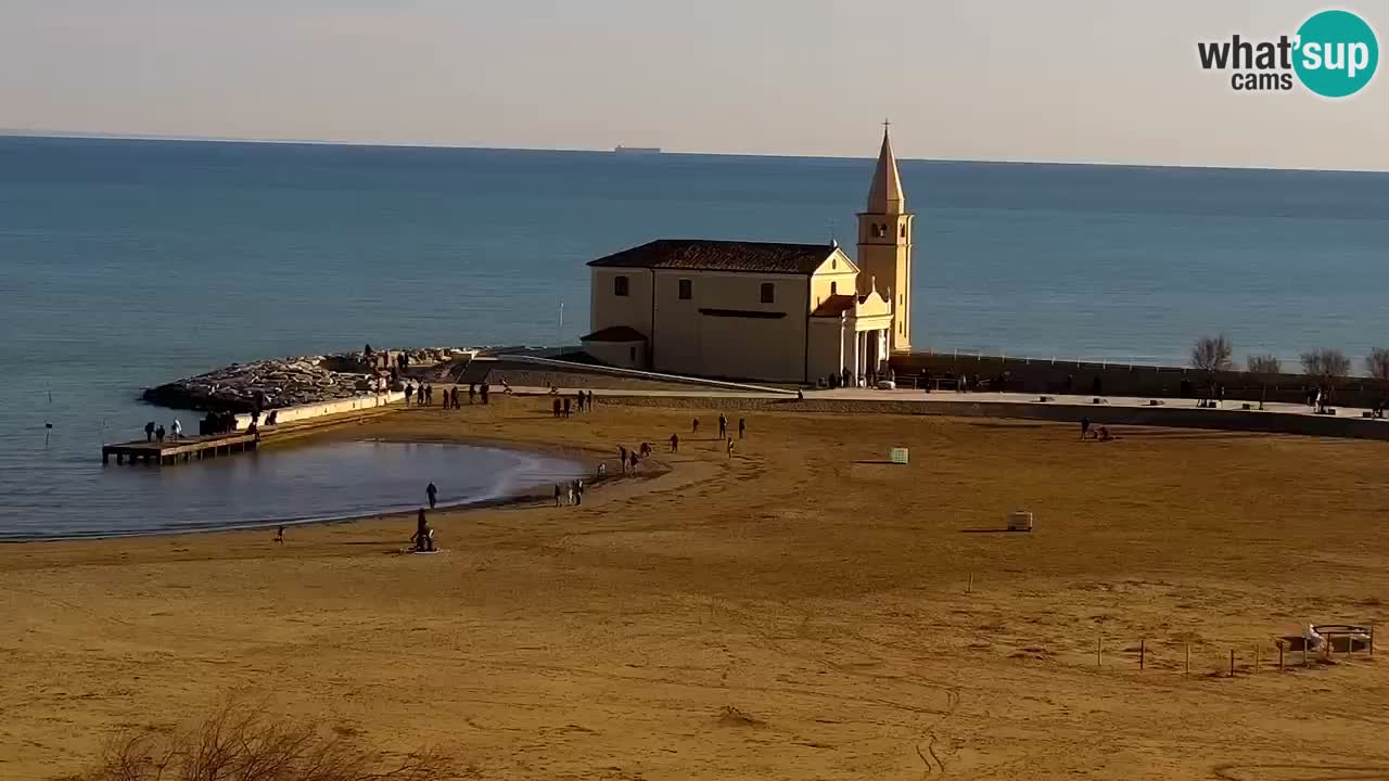 Webcam Caorle Levante beach live