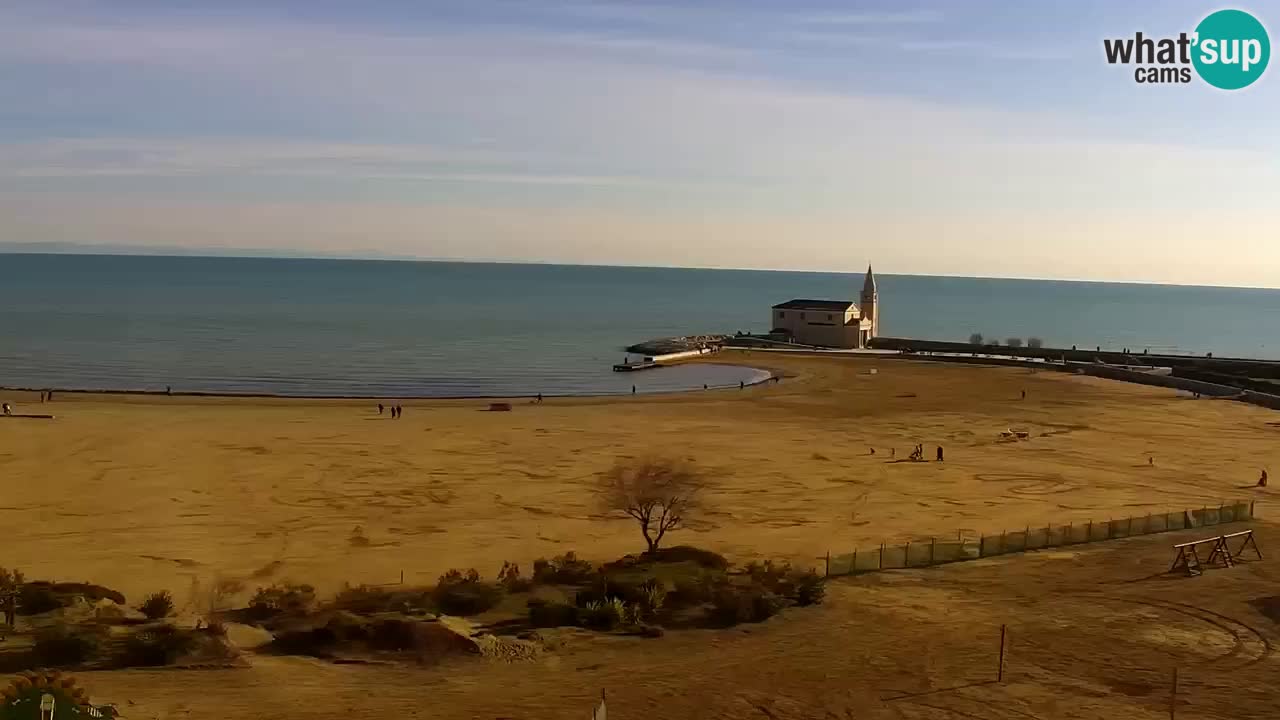 Webcam Caorle Levante beach live