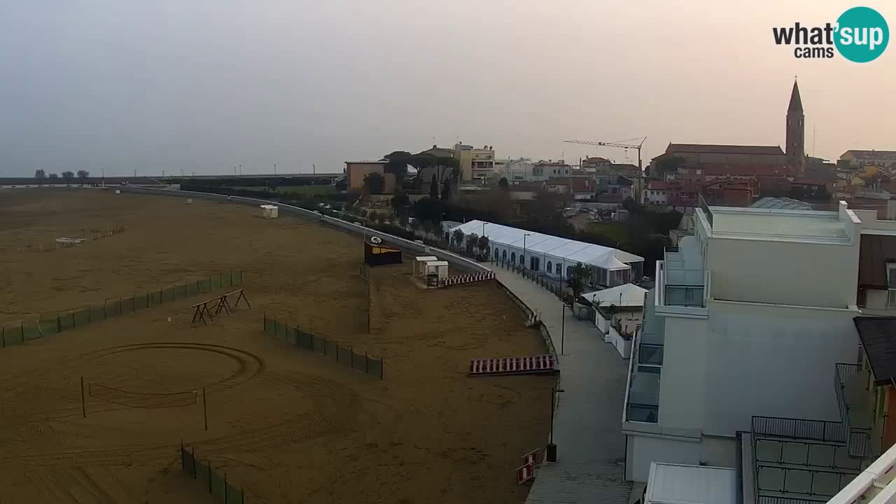 Caorle web kamera plaža Levante – Hotel Stellamare