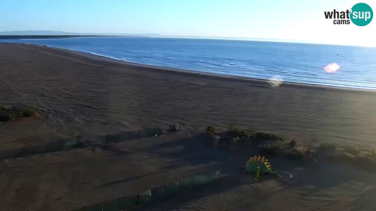 Caorle plaža Levante Spletna kamera  – Hotel Stellamare