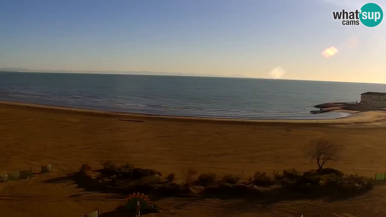 Caorle webcam – Levante beach – Hotel Stellamare