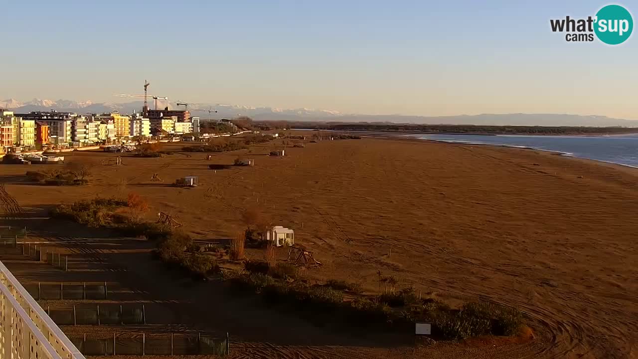 Caorle plaža Levante Spletna kamera  – Hotel Stellamare