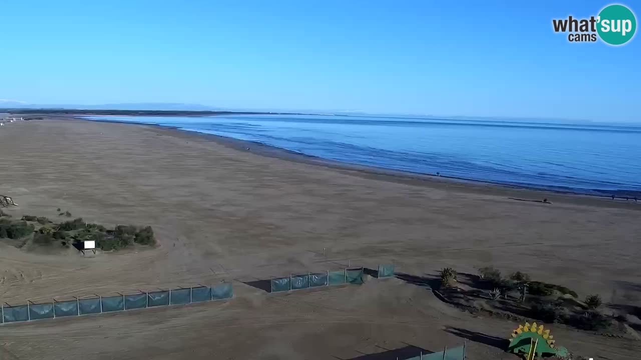 Caorle plaža Levante Spletna kamera  – Hotel Stellamare