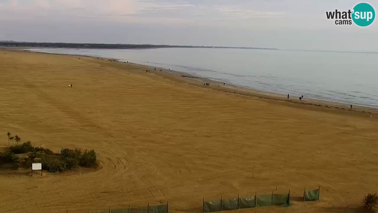 Webcam Caorle Levante beach live