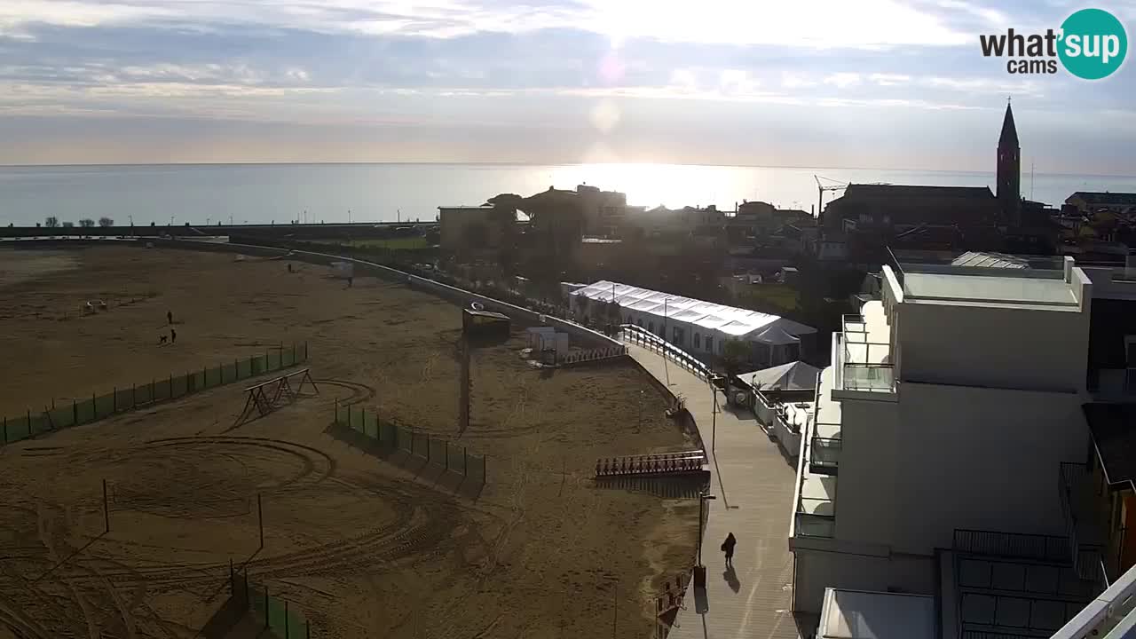 Webcam Caorle Spiaggia Levante – Hotel Stellamare