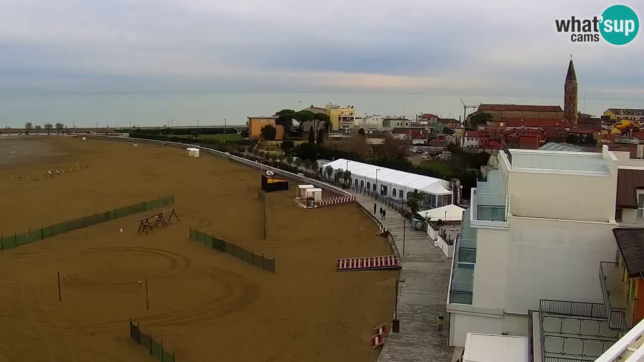 Webcam Caorle Spiaggia Levante – Hotel Stellamare